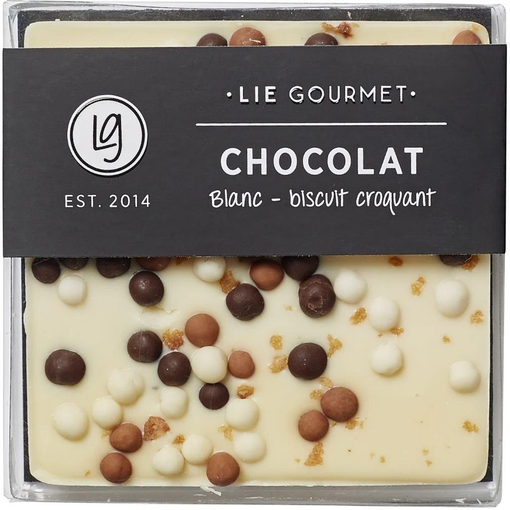 Chocolat Blanc - Biscuit Croquant